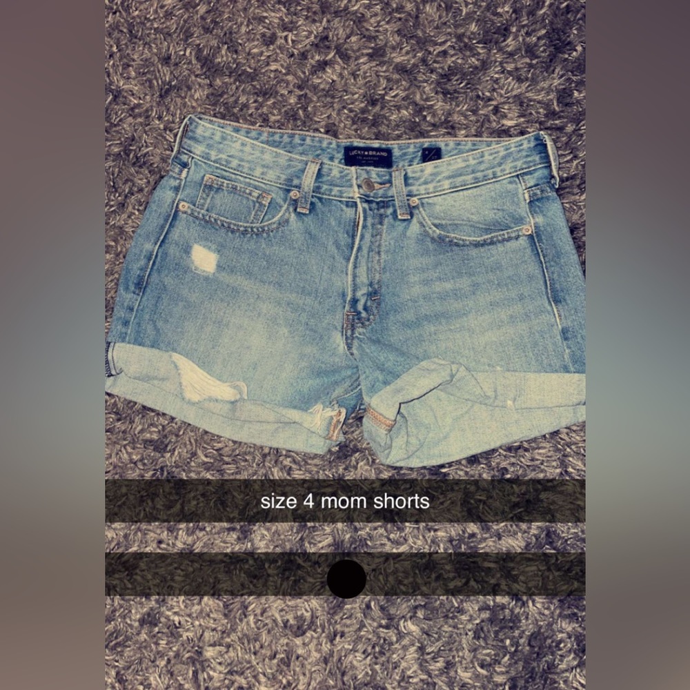 Lucky brand mom shorts size 4